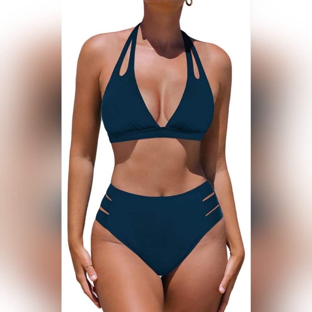 Medium 2 Piece High Waist Bikini